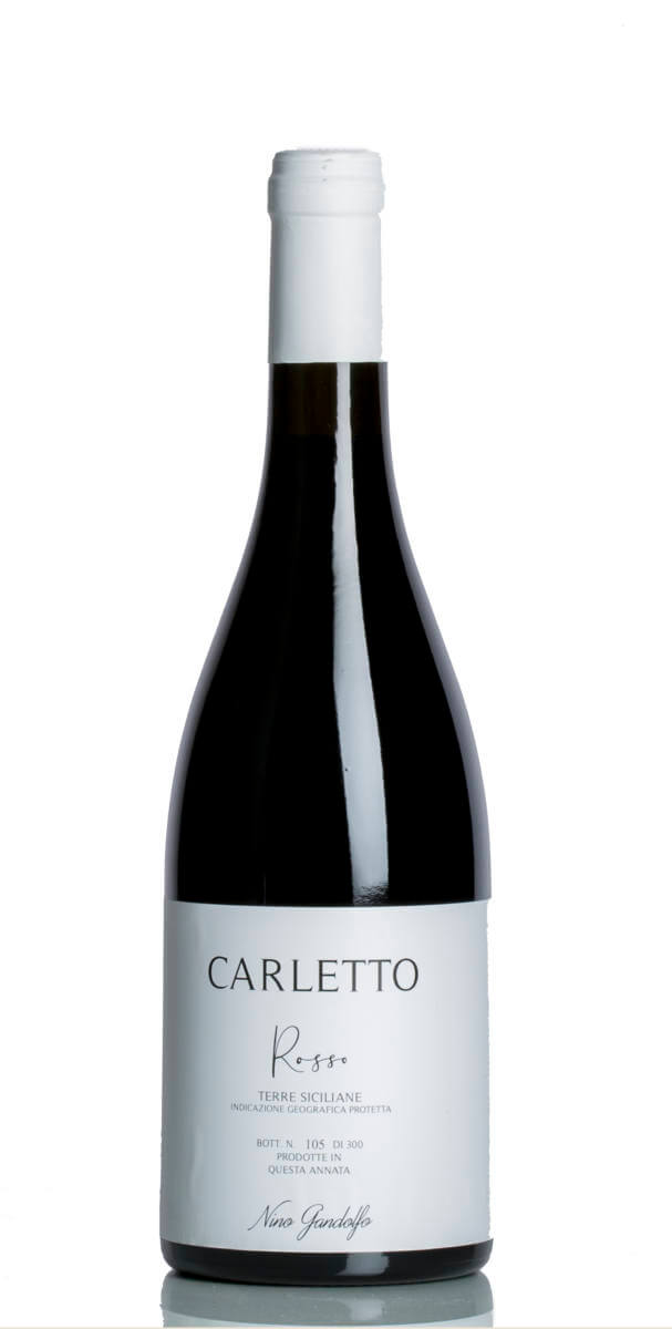 Nino Gandolfo Carletto RossoNero d'Avola Terre Siciliane IGP 2015 F Nino Gandolfo Carletto RossoNero d'Avola Terre Siciliane IGP 2015 F