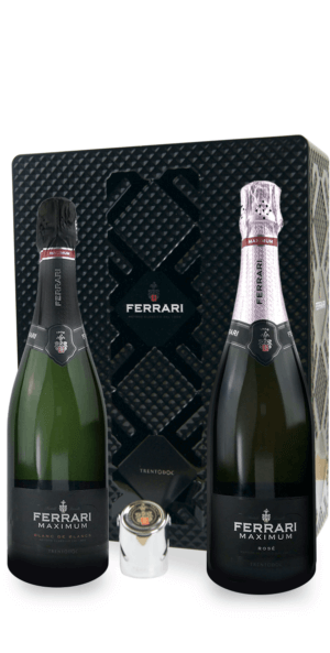 Ferrari, Luxe Black Tin Gift Box - Ferrari Maximum & Ferrari Maximum rose