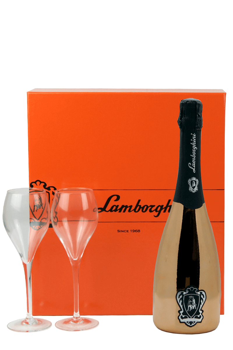 Lamborghini Gift Box Copper Prosecco Extra Dry