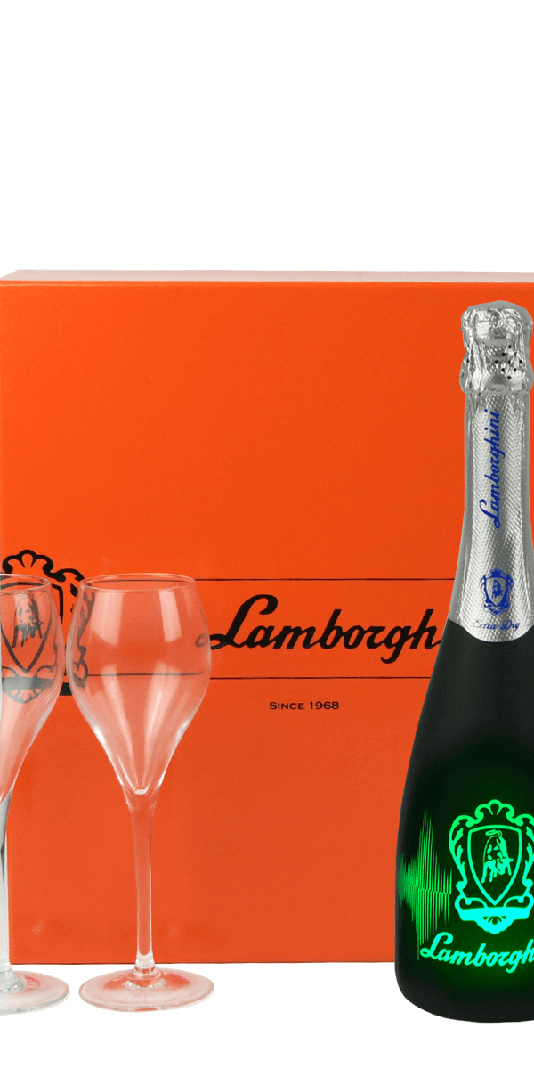 Lamborghini Gift Box - DJ Luminous Vino Spumante Brut