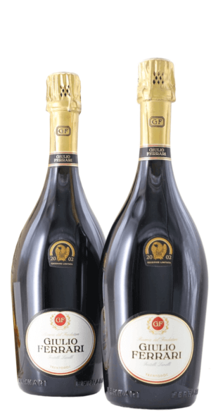 Ferrari - 2 flessen Giulio Riserva del Fondatore Collezione 2002