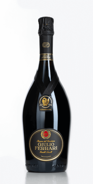 Giulio Ferrari Collezione 2004 – Trento DOC mousserende wijn uit de Dolomieten, certificaat nr. 3118