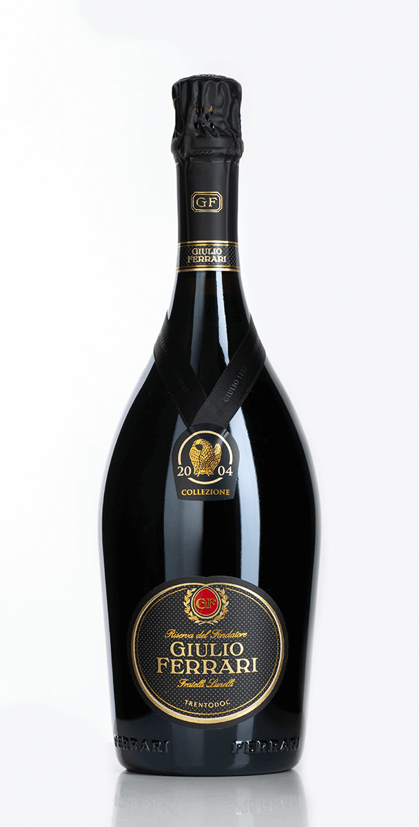 Giulio Ferrari Collezione 2004 Giulio Ferrari Collezione 2004 – Trento DOC mousserende wijn uit de Dolomieten, certificaat nr. 3118