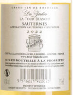 La Tour Blance Sauternes ASC 2022-LBL