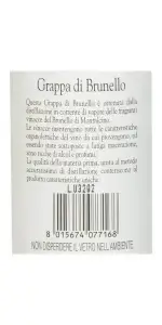 Grappa di Brunello Capsula Blu Castello Banfi - Toscana - Afbeelding 3