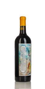 Bedoba Saperavi fles en label – wijn uit Kakheti, Georgië