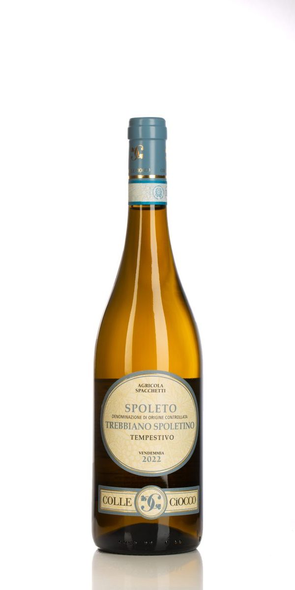 Italiaanse witte wijn uit Montefalco – Tempestivo Trebbiano Spoletino