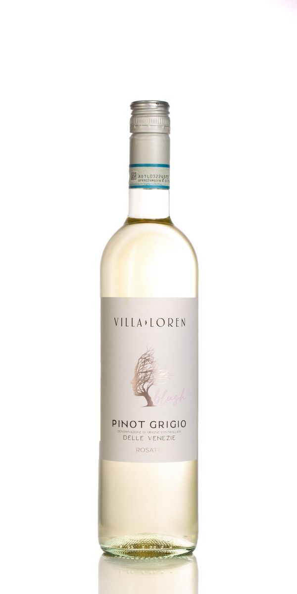 Fles Pinot Grigio delle Venezie Rosato Blush Villa Loren – Italiaanse rosé wijn uit Veneto