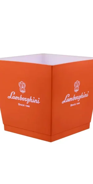 Lamborghini wijnkoeler met LED verlichting Oranje voor 4 flessen