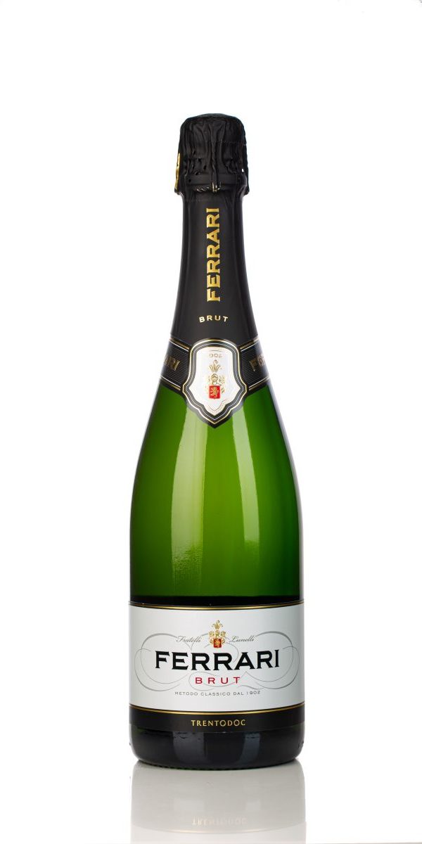 Ferrari Trento Brut Trento DOC mousserende wijn fles