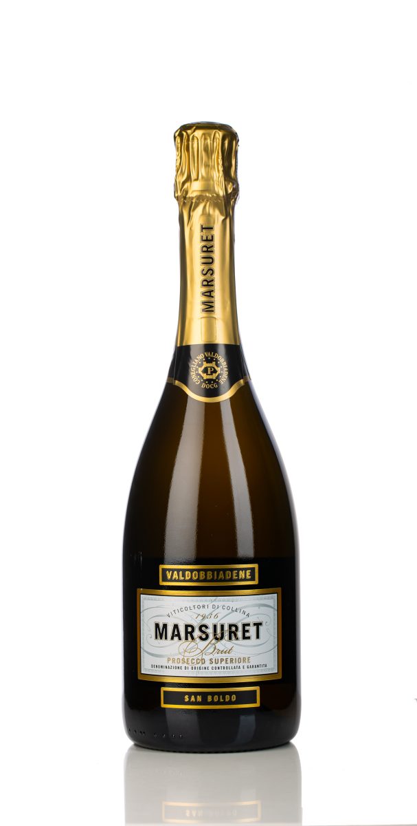 Marsuret Prosecco Supriore Di Valdobbiandene DOCG Brut San Boldo-F kopie San Boldo Valdobbiadene Prosecco Superiore Brut DOCG fles