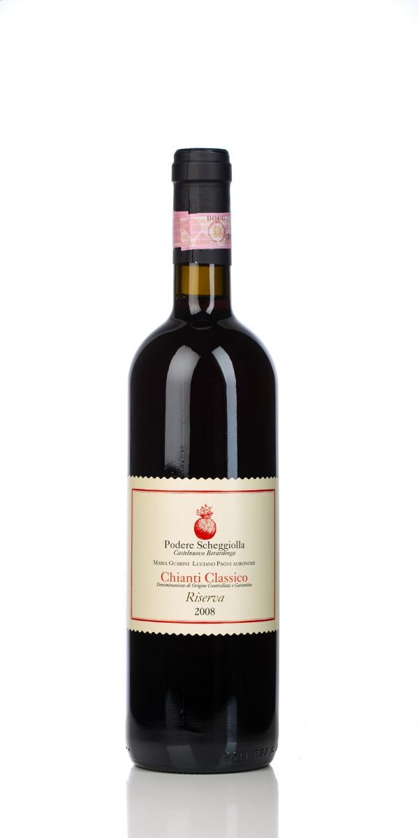 Podere Scheggiolla Chianti Classico Riserva DOCG 2008 fles