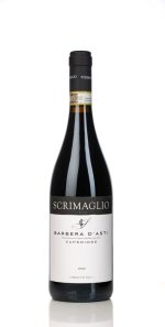 Scrimaglio Barbera d’Asti Superiore DOCG fles rode wijn