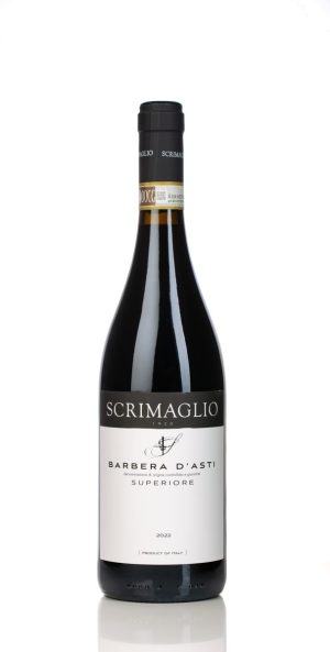 Scrimaglio Barbera d’Asti Superiore DOCG fles rode wijn