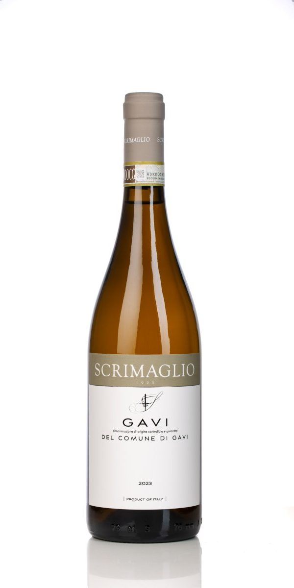 Scrimaglio Gavi di Gavi DOCG 2023 fles witte wijn