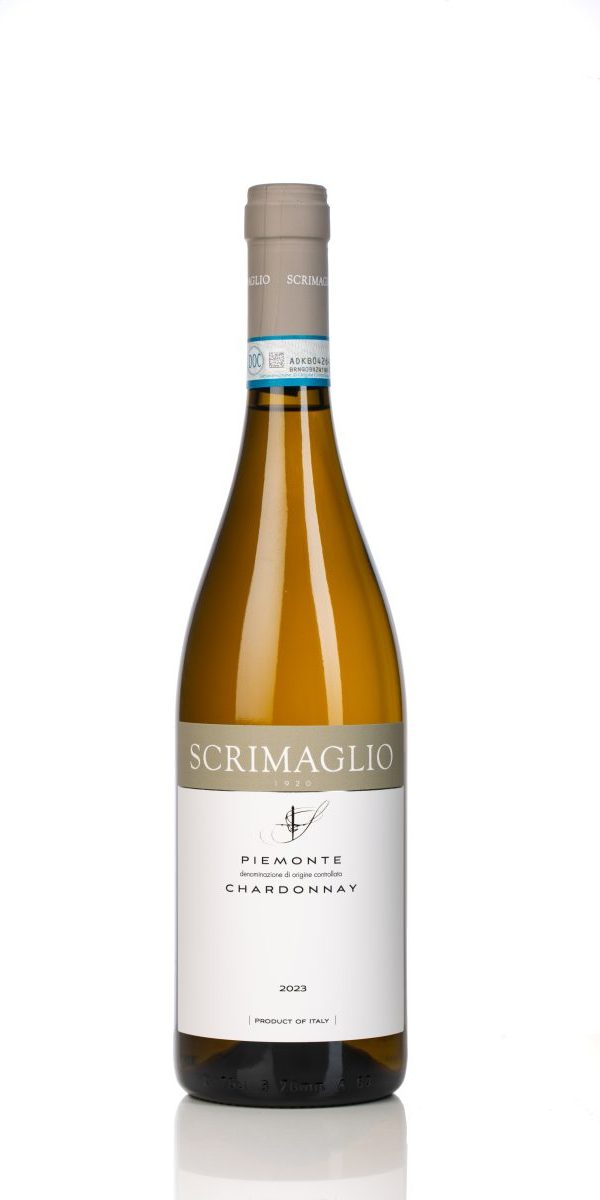 Scrimaglio Piemonte Chardonnay DOC 2023 fles witte wijn